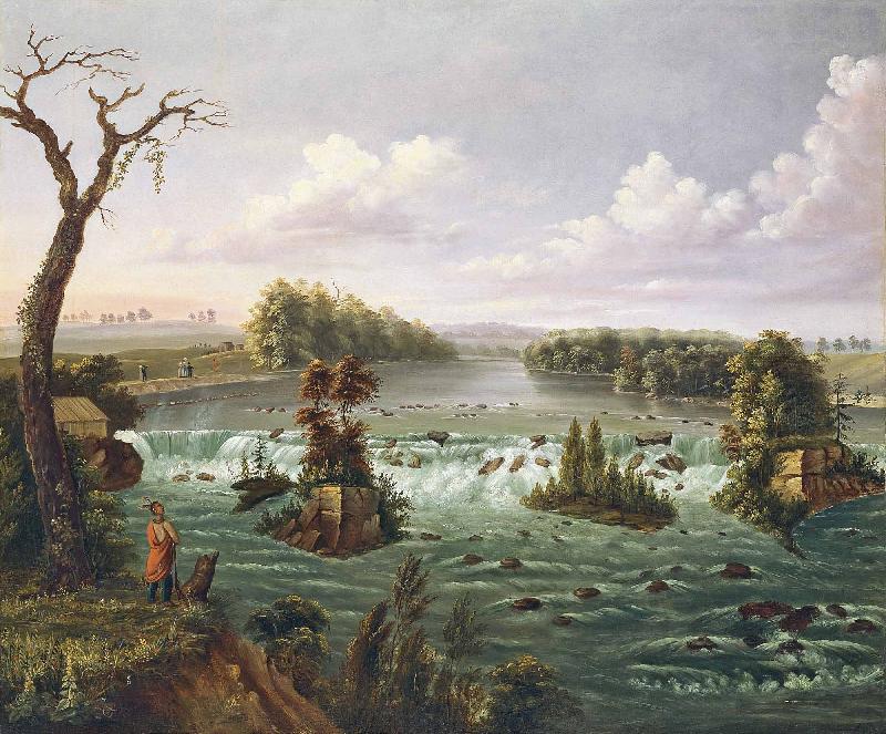 Hans Thoma Falls of Saint Anthony oil painting image